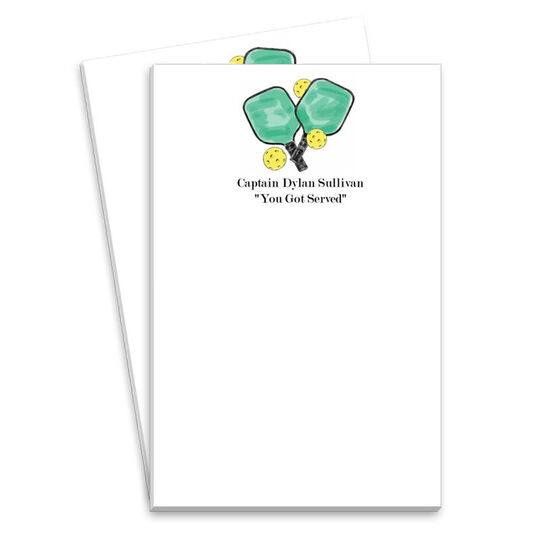 Pickleball Notepads